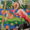 Cats, Flamingos and Palm Trees